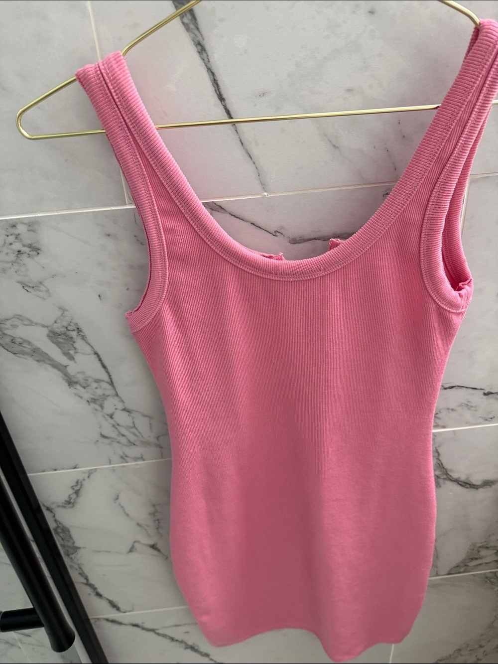 Signature8 Pink Ribbed Mini Dress - Picture 4 of 4
